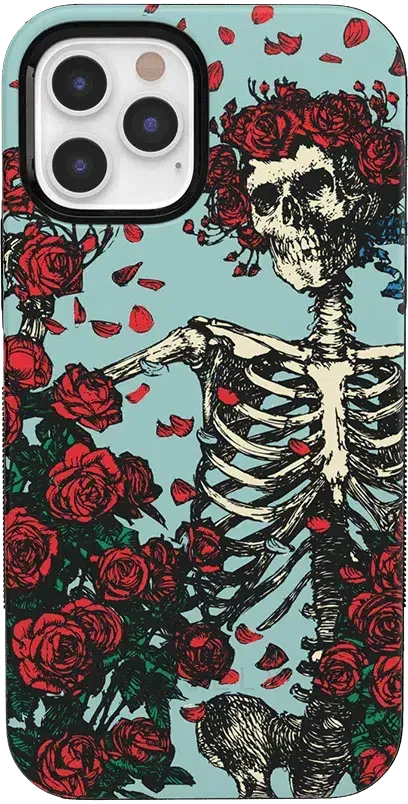 Grateful Dead | Forever Grateful | Grateful Dead Skeleton Floral Case