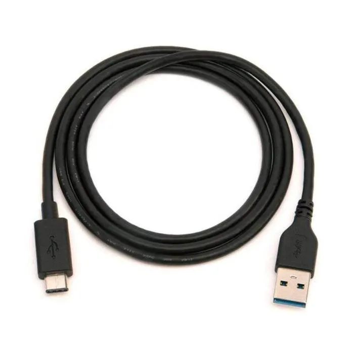 Black Griffin 1M Charge Sync Cable with USB-C to USB-A Connector - GP-006-BLK