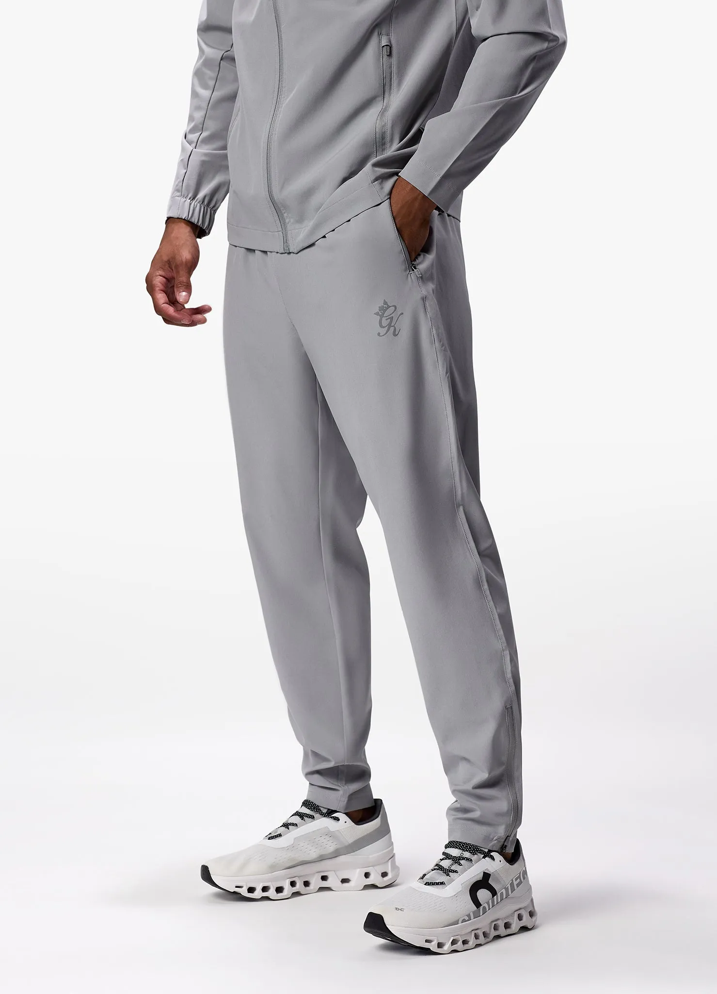 Gym King Flex Woven Tracksuit - Urban Grey