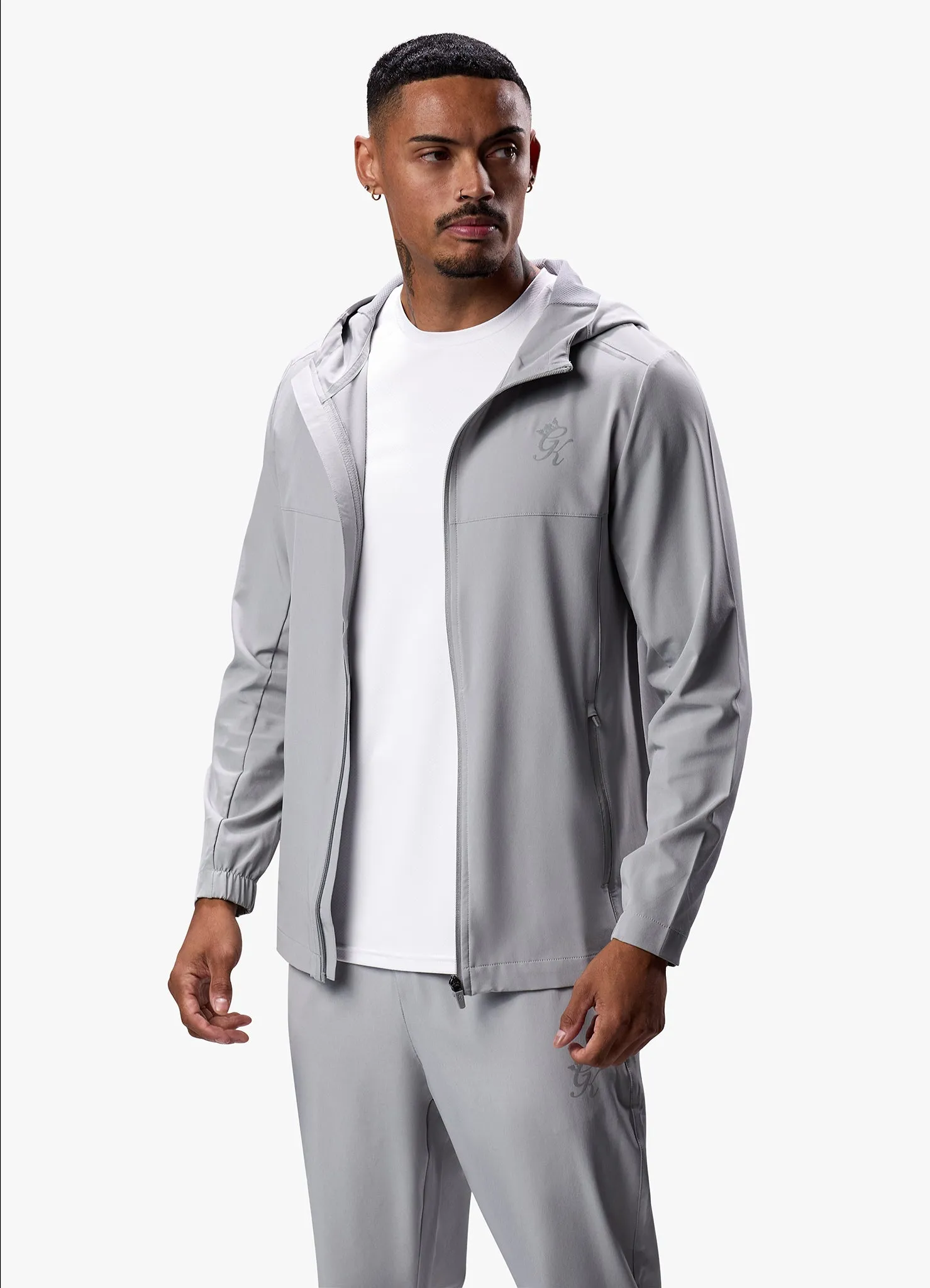 Gym King Flex Woven Tracksuit - Urban Grey