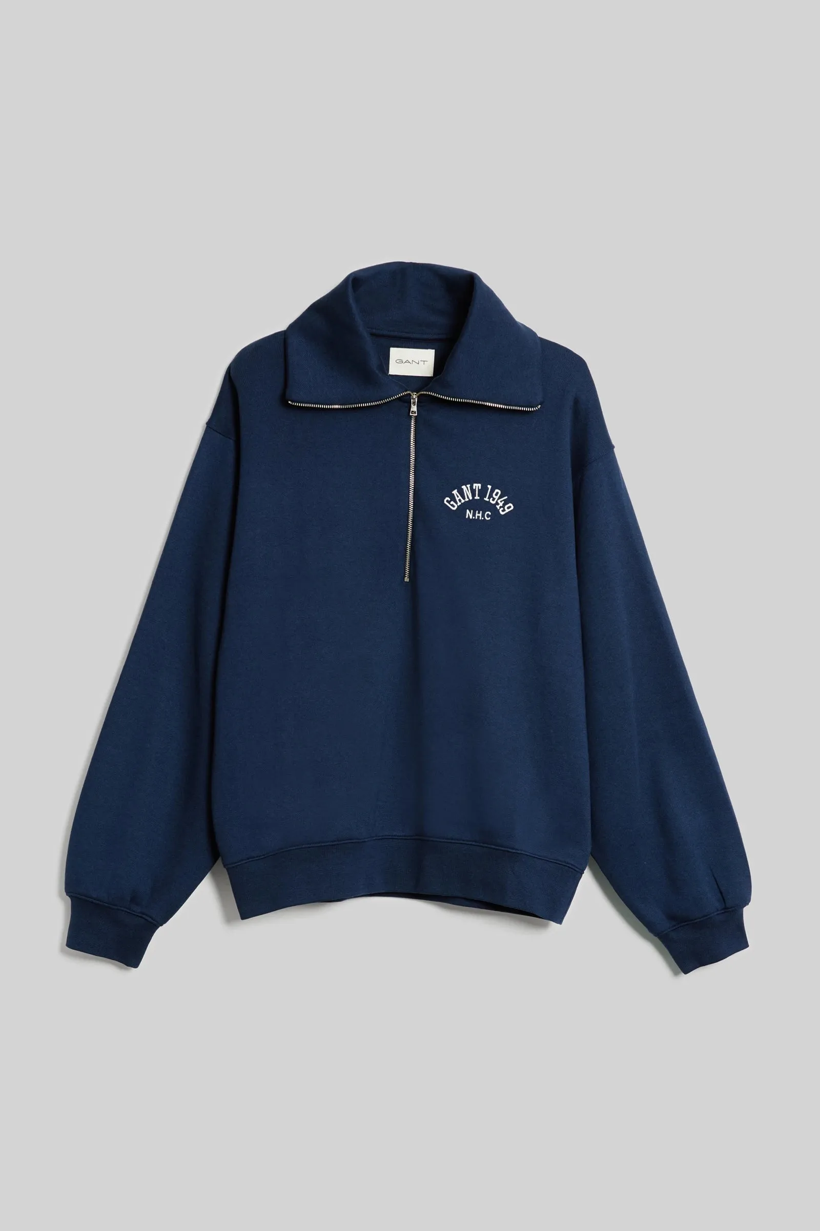 Half zip navy