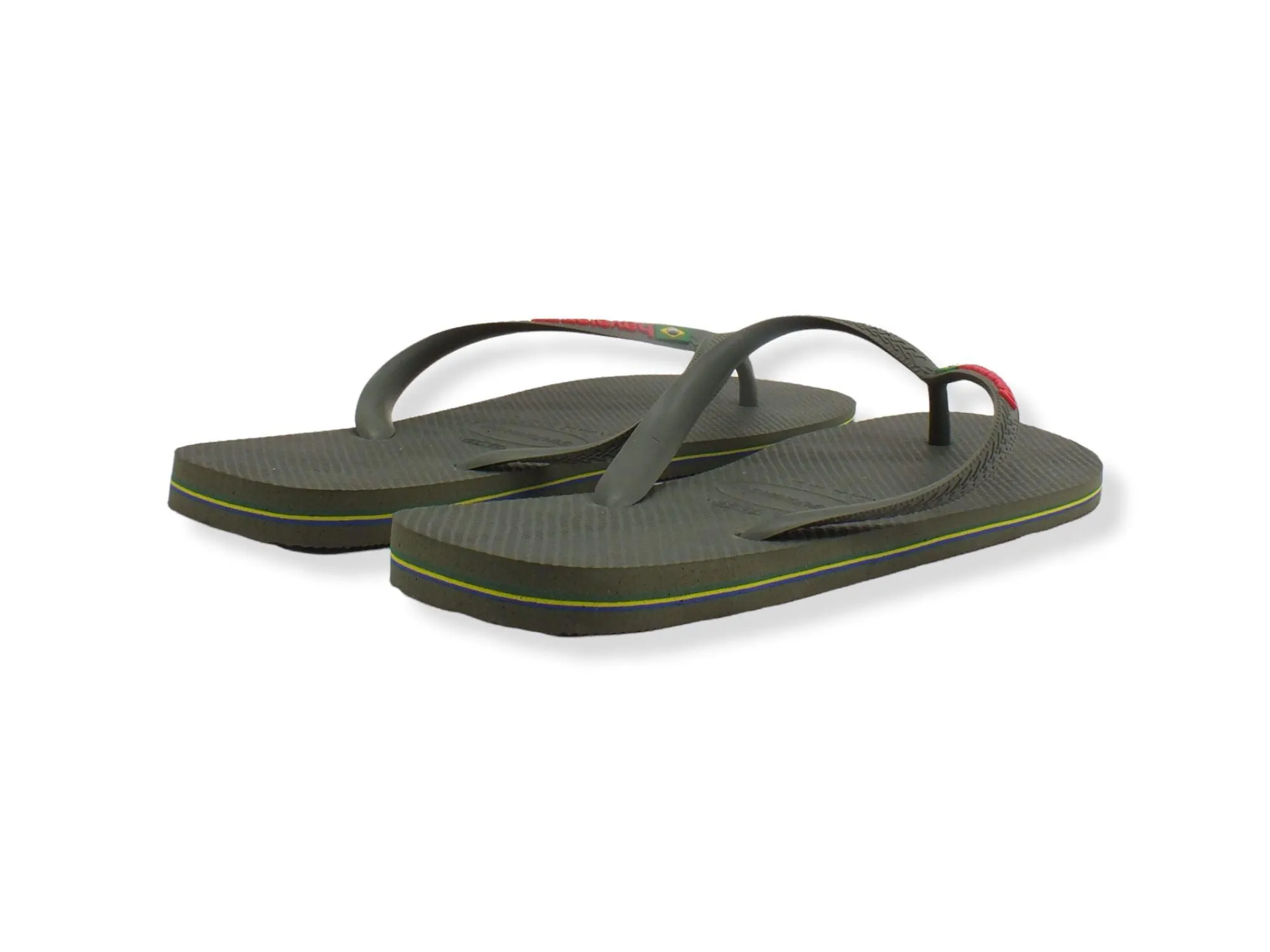 HAVAIANAS H Brasil Logo Infradito Uomo Green 4110850