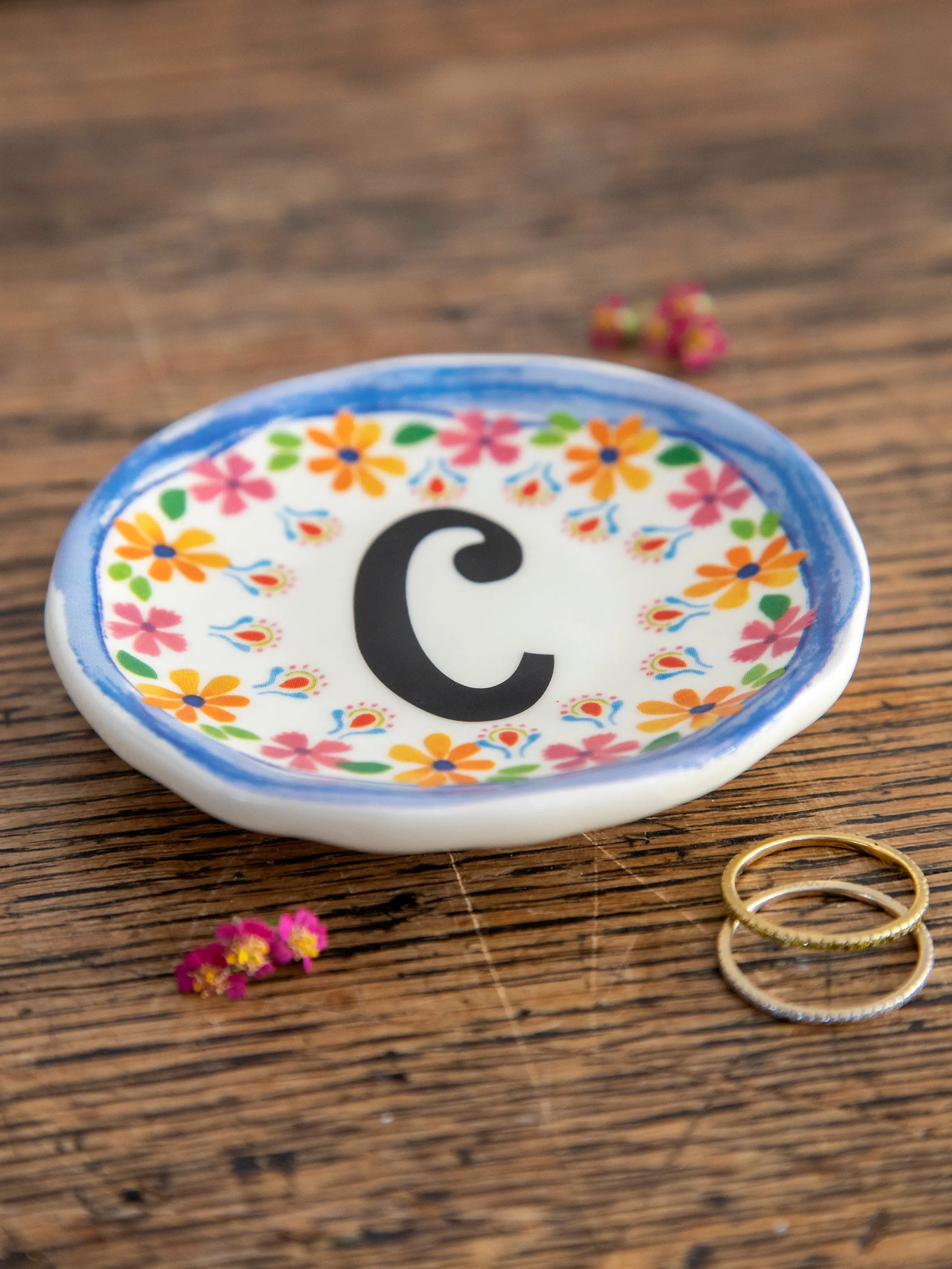 Initial Trinket Dish - C