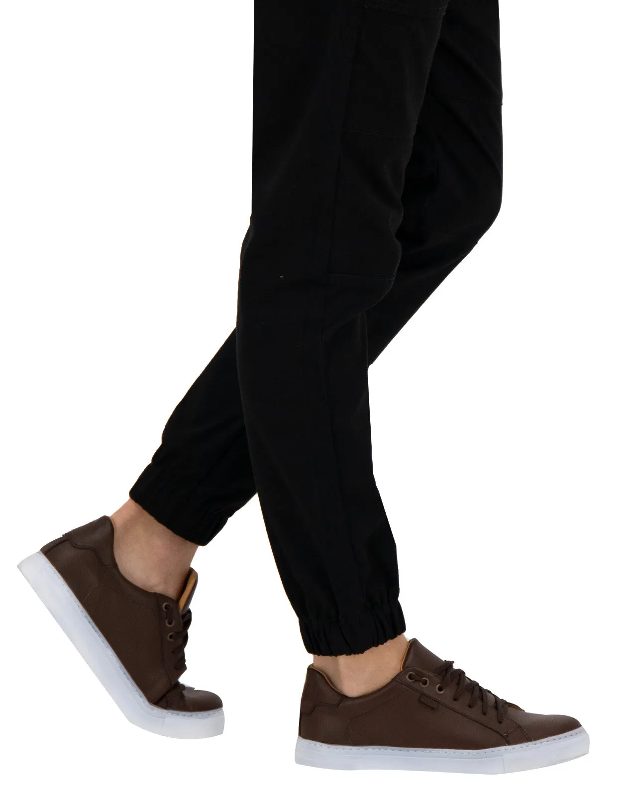 Jogger Fashion de Gabardina Premium - Negro