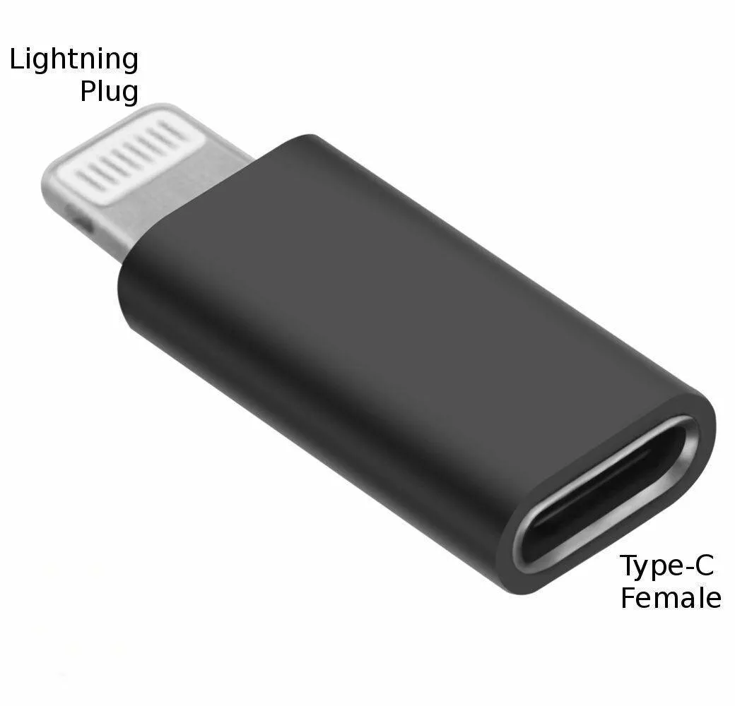 Lightning to Type C/ Type C to Lightning/Lightning to Micro/Micro to Type C Coverters Adapters