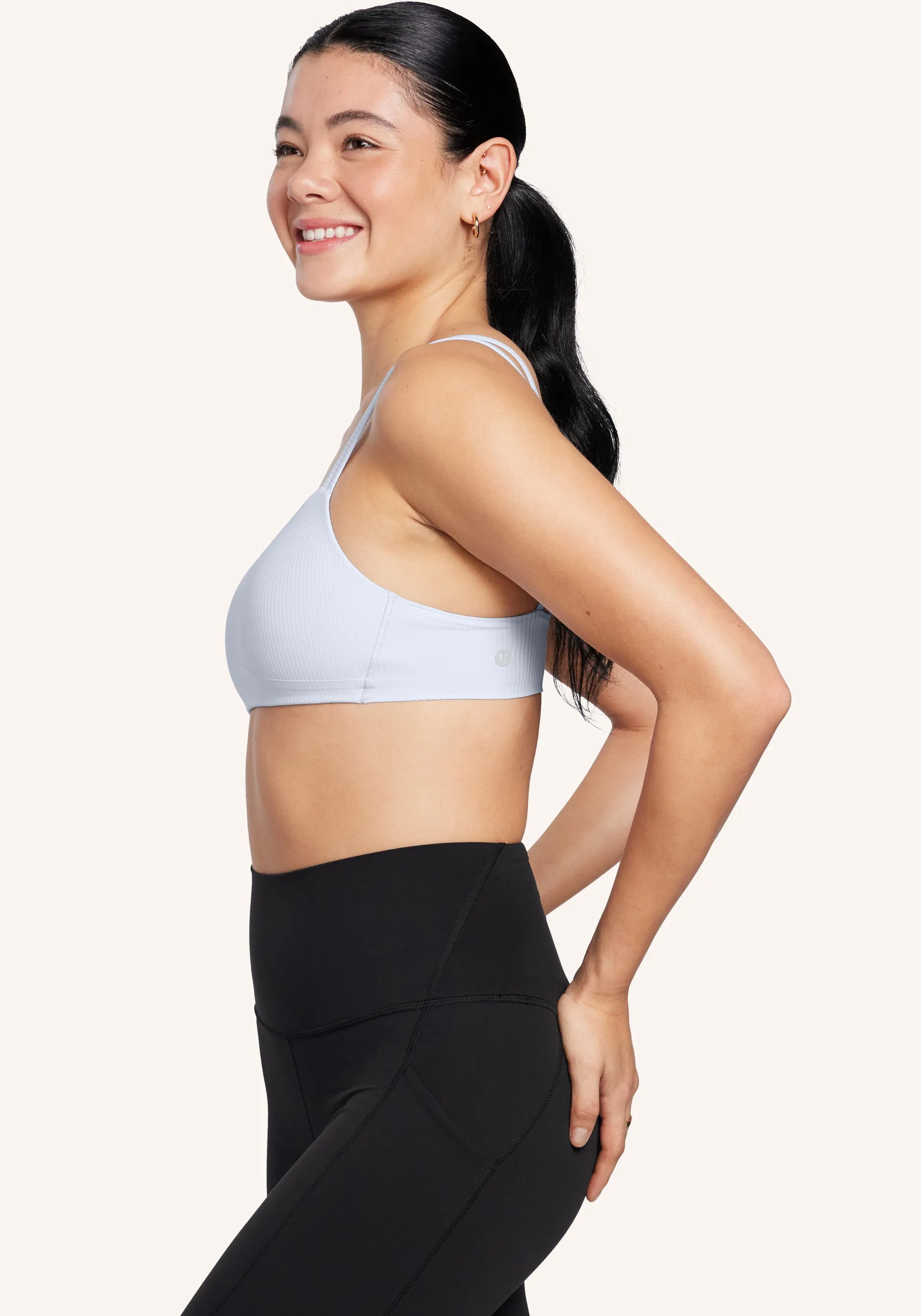 Like a Cloud Ribbed Bra | Light Support, B/C Cup