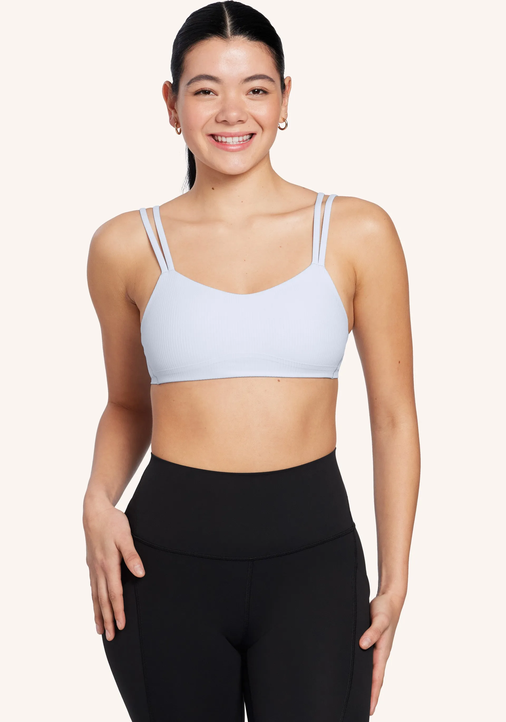 Like a Cloud Ribbed Bra | Light Support, B/C Cup