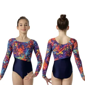 Mondor Urban Art Long Sleeve Leotard