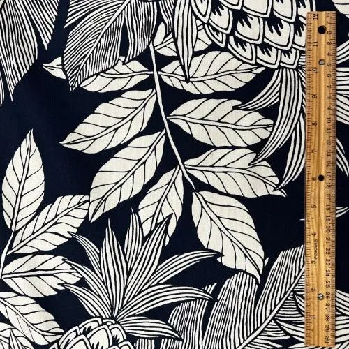 Navy Pineapple with Leaves | Navy 0223 BLU-0014C