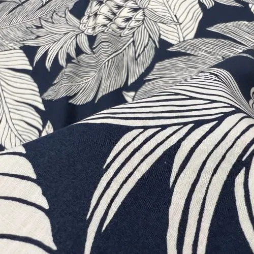 Navy Pineapple with Leaves | Navy 0223 BLU-0014C