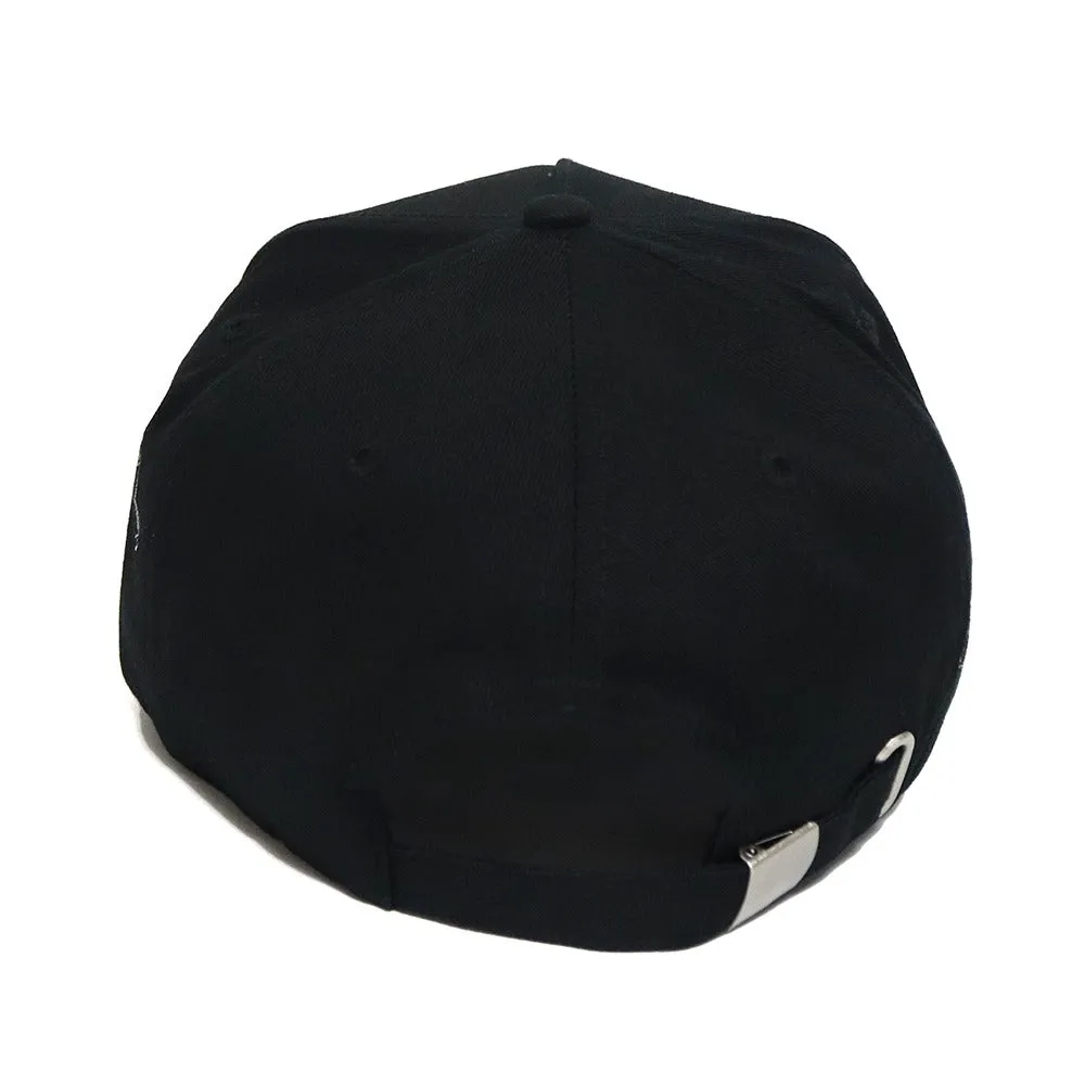 OLD ENGLISH STRAPBACK - BLACK