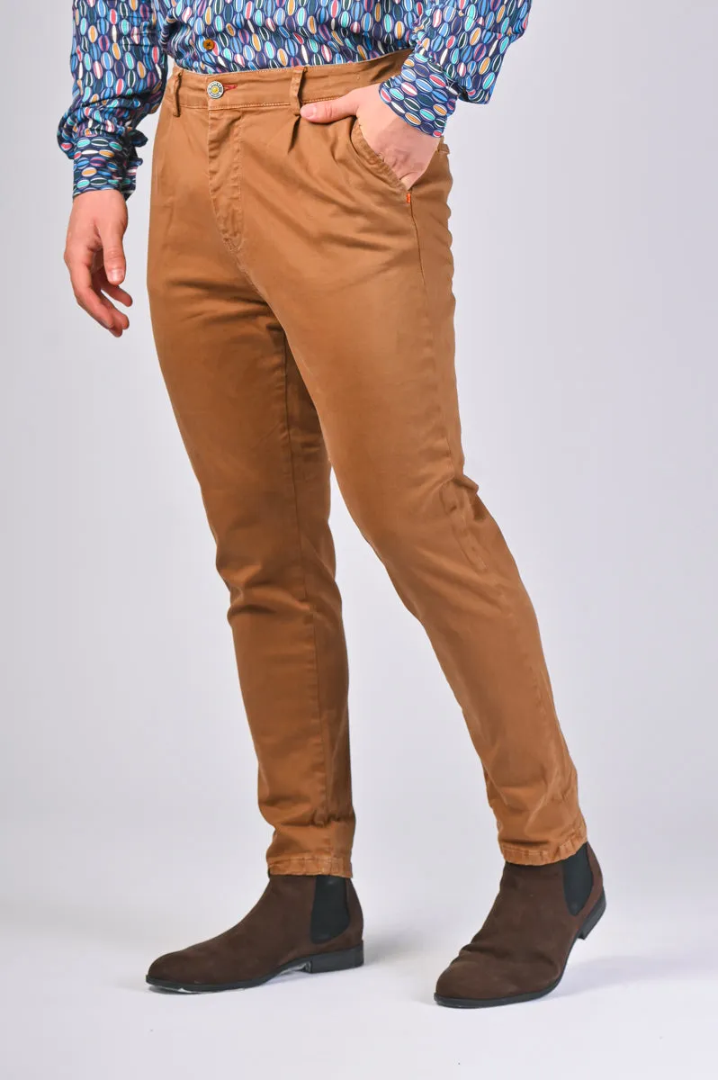 Pantaloni in cotone tapered New Private Old FW22/23