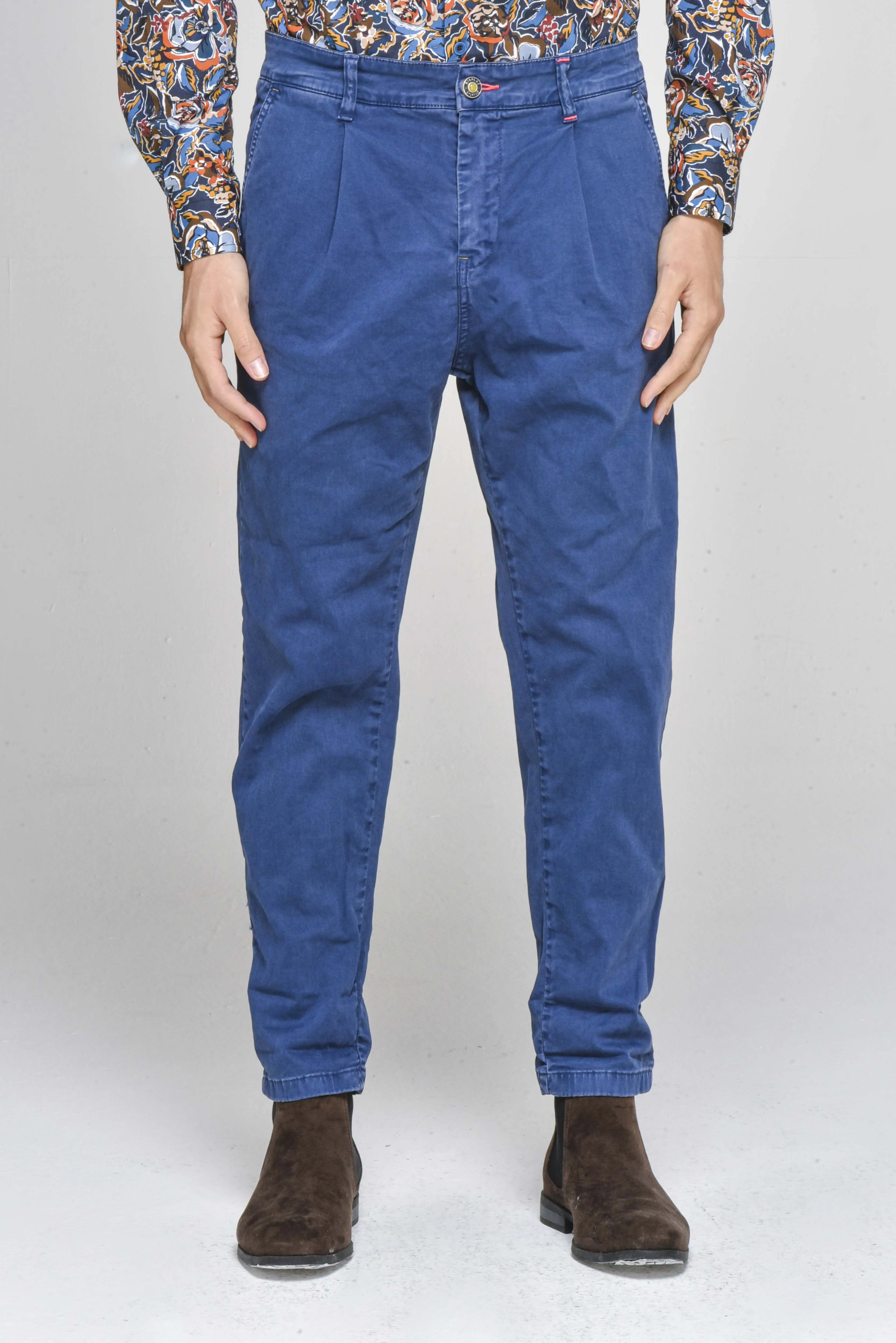 Pantaloni in cotone tapered New Private Old FW22/23