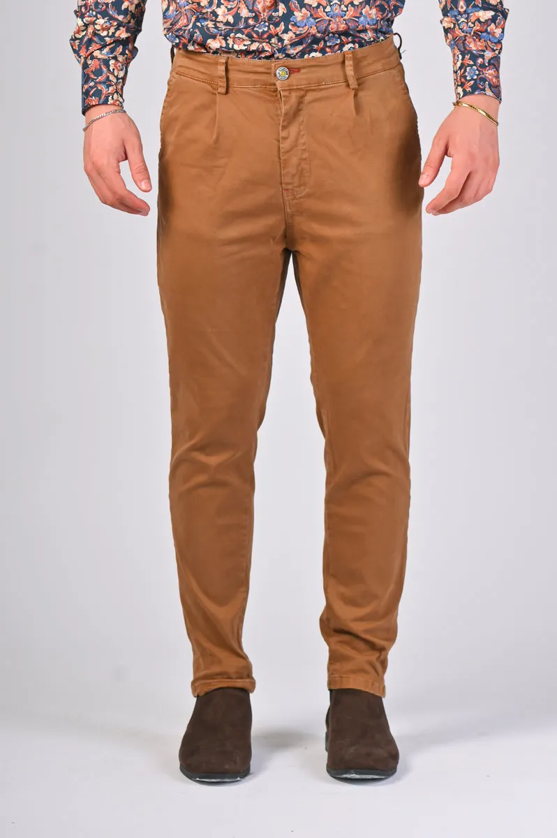 Pantaloni in cotone tapered New Private Old FW22/23