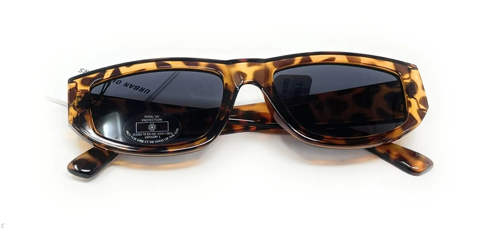 Sunglasses Women's Tortoise Shell Black Lens Urban Outfitters 68848