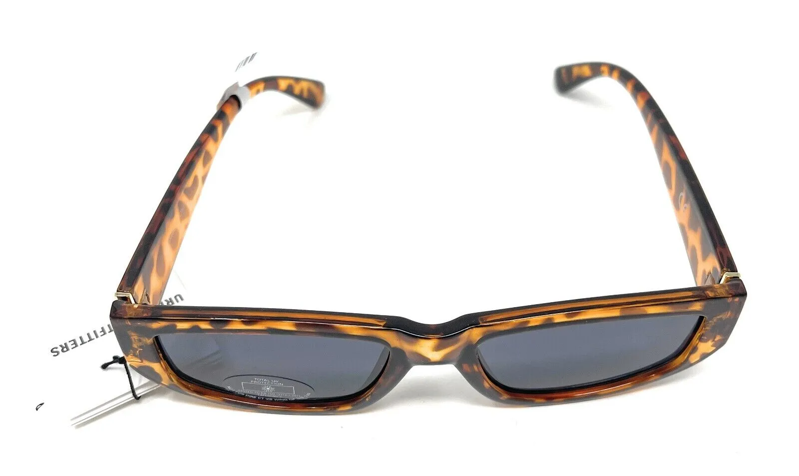 Sunglasses Women's Tortoise Shell Black Lens Urban Outfitters 68848