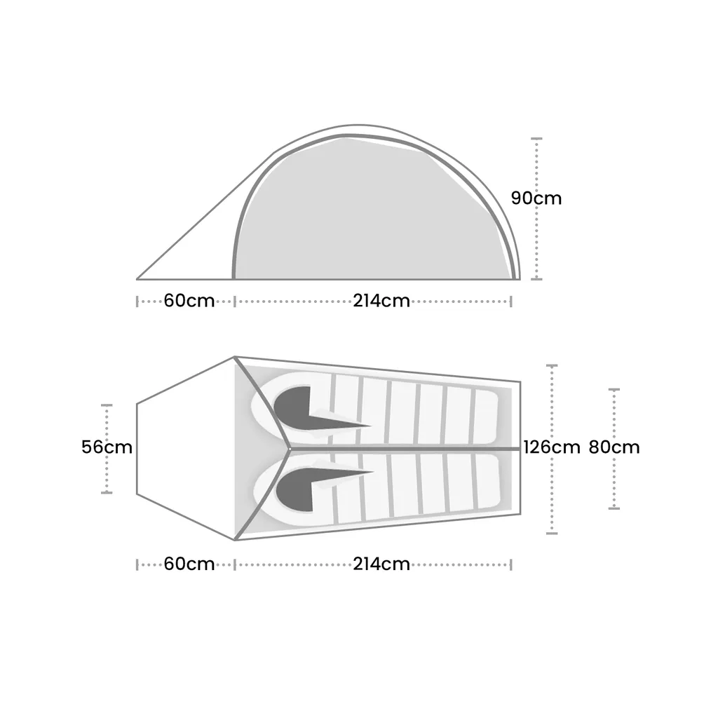 Terra Nova Solar Photon 2 Two-Person Tent - Green