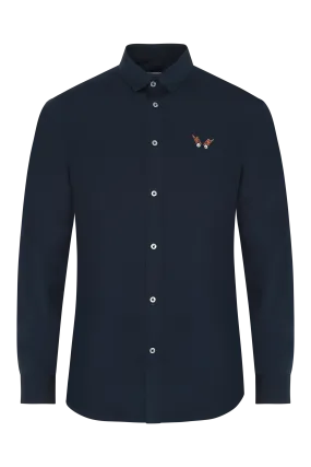 The Noo Shirt on Navy