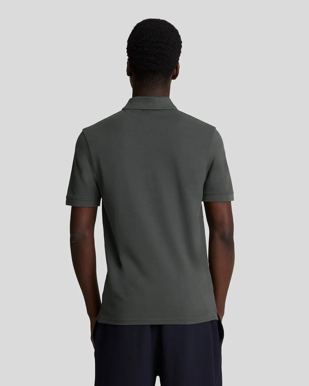 Tonal Eagle Polo Shirt