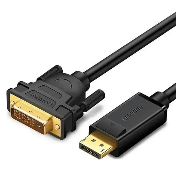 Ugreen 2M DisplayPort (M) to DVI (M) Cable, Black (10221)