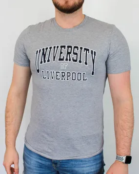 University of Liverpool American Letters Tees