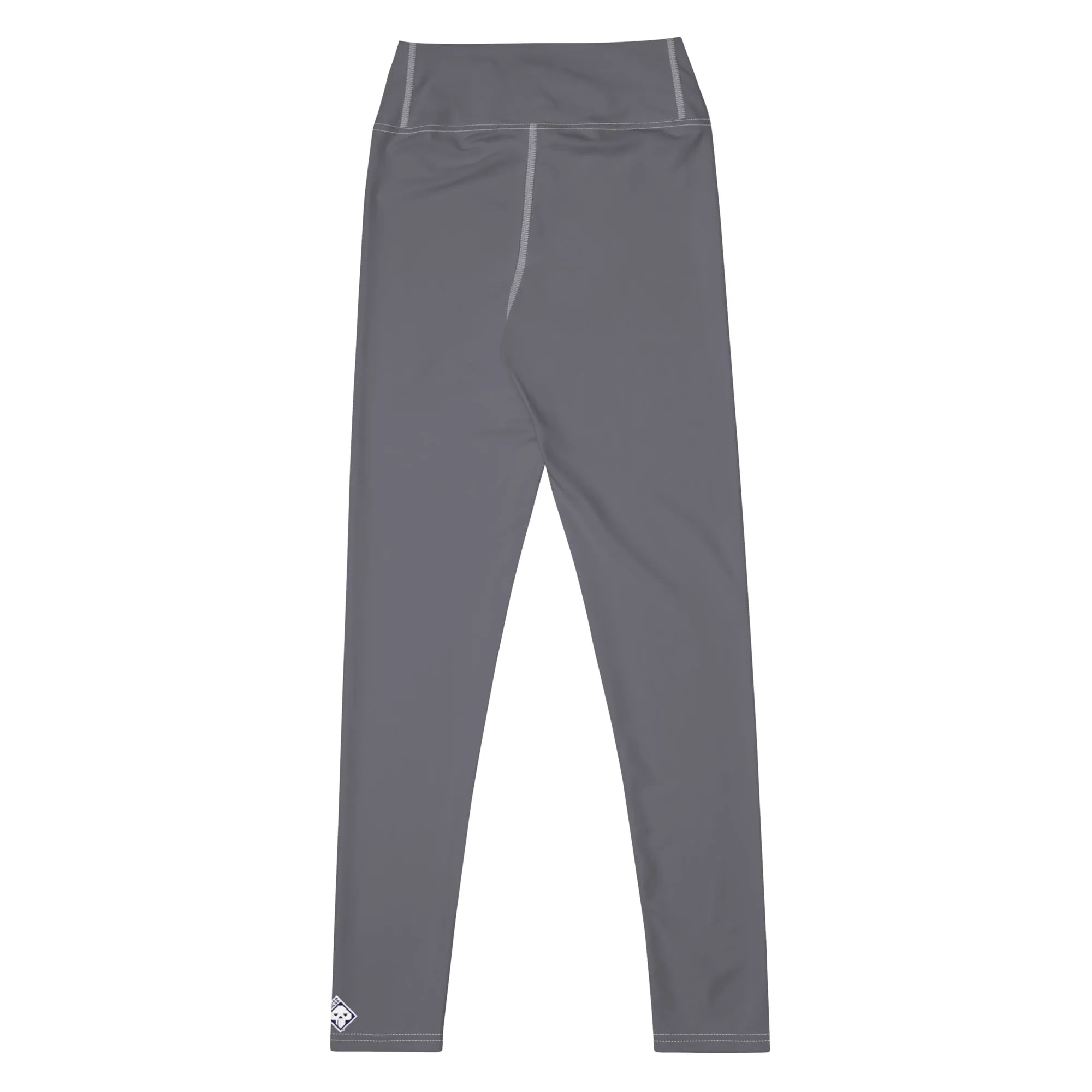 Urban Ease: Solid Color Workout Leggings for Women - Charcoal