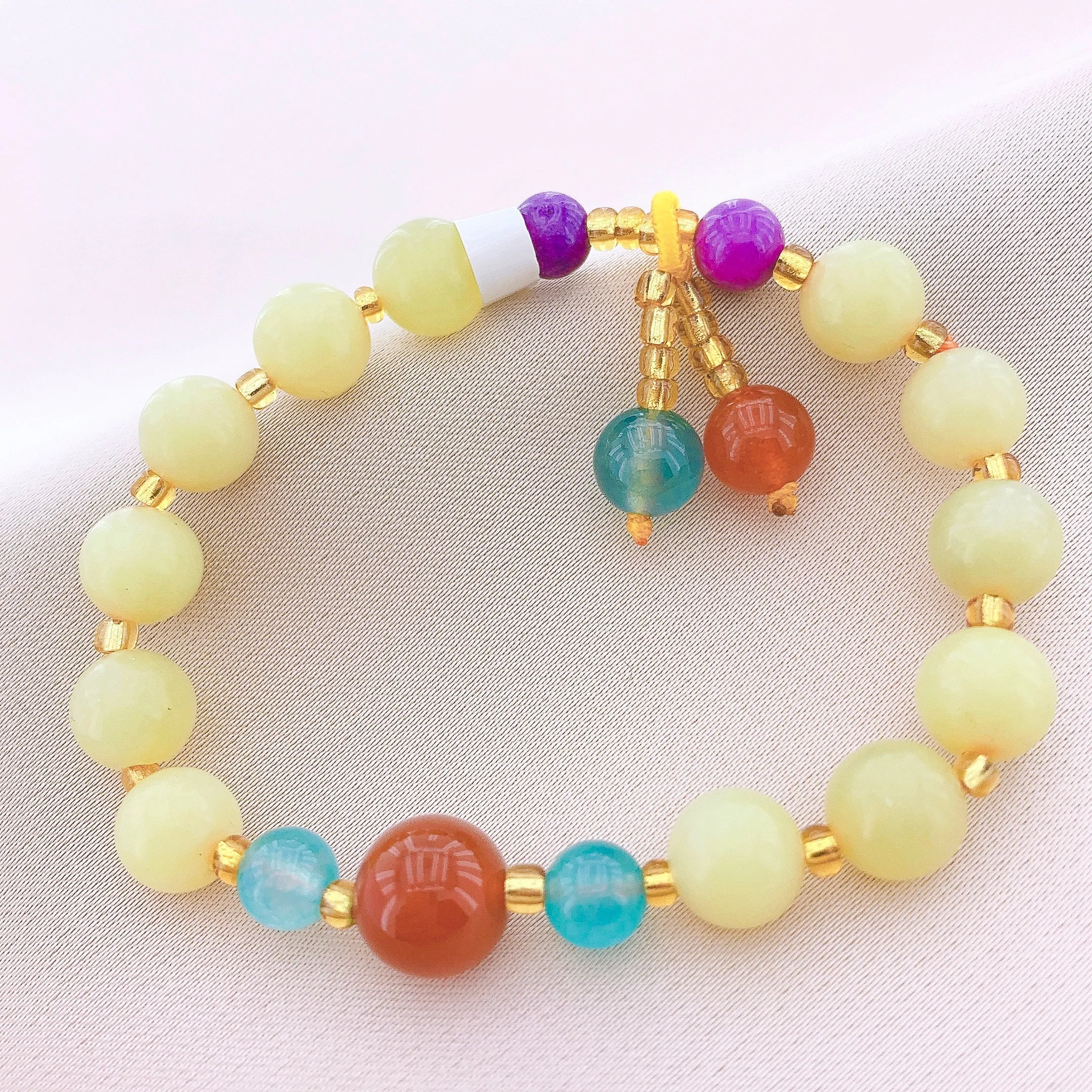 Women's Fashion Beads Gemstone Bracelet