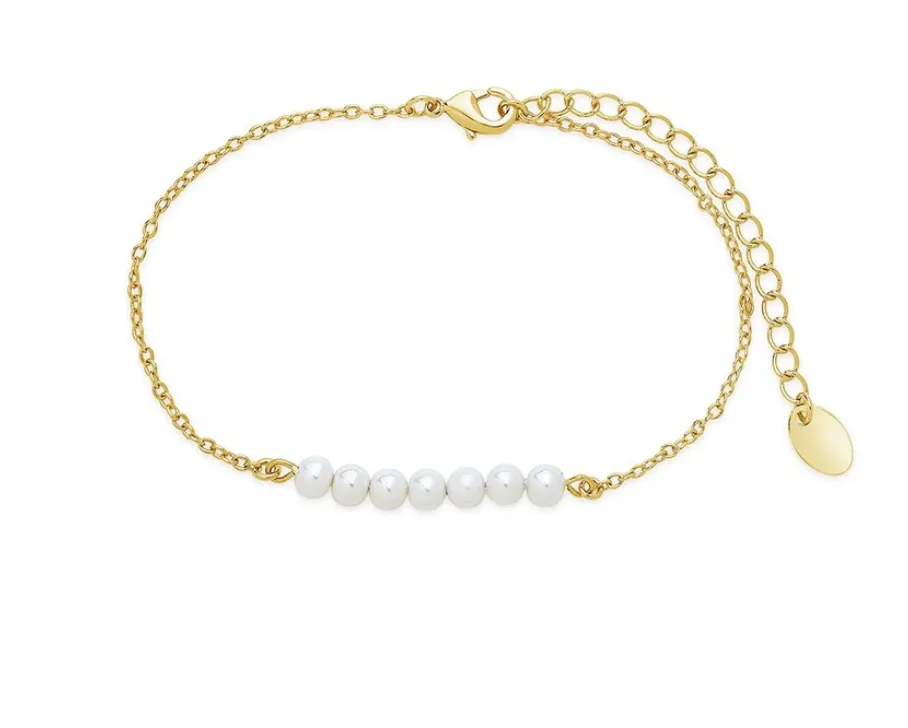 Women's Fashion Pearl Chain Bracelet